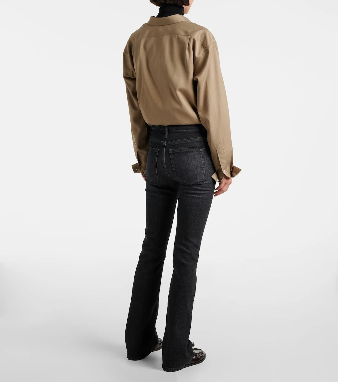 Frame - Le Mini high-rise bootcut jeans