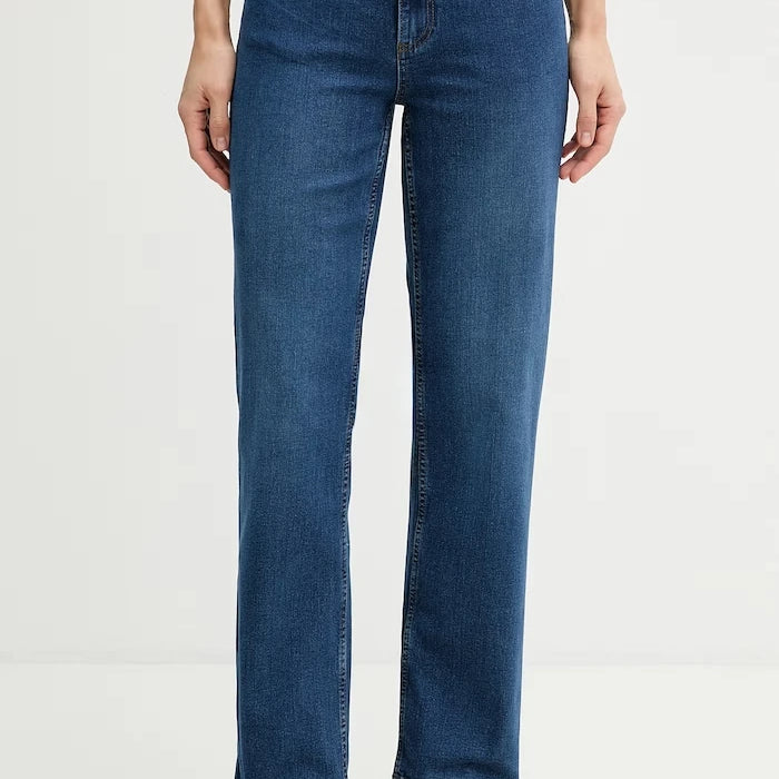 U.S. Polo Assn. kadın düz jean USPA LONG LEG STRAIGHT FIT