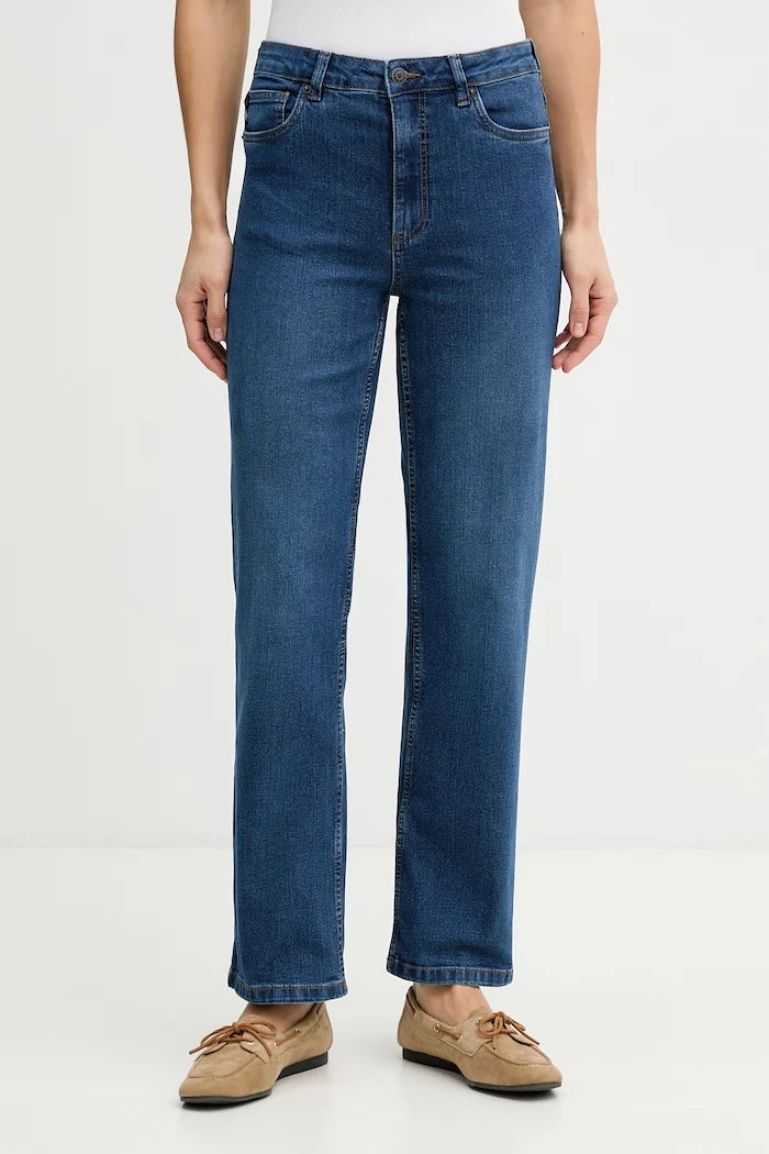 U.S. Polo Assn. kadın düz jean USPA LONG LEG STRAIGHT FIT