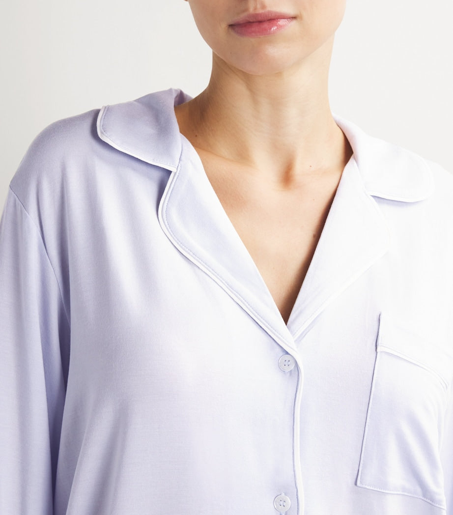 Gisele Long Piped Pyjama Set