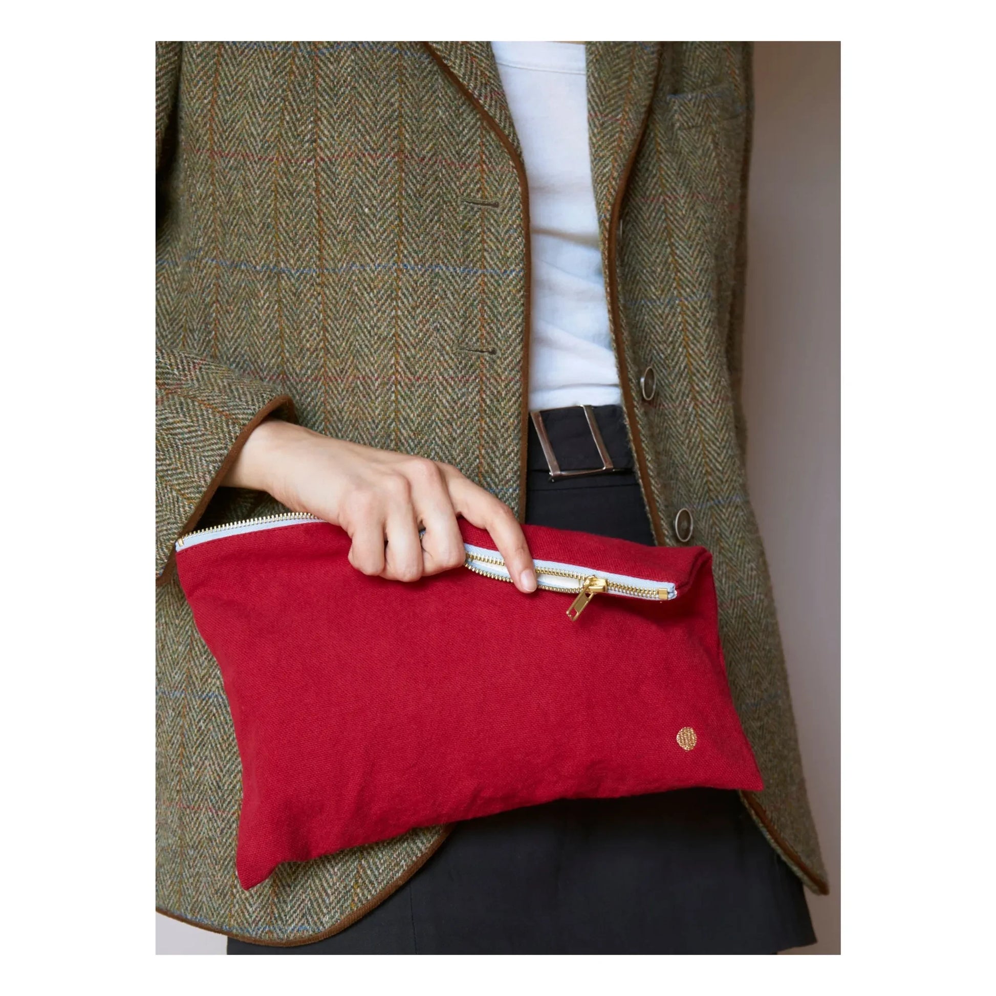 La cerise sur le gâteau - Iona clutch bag | Cherry red
