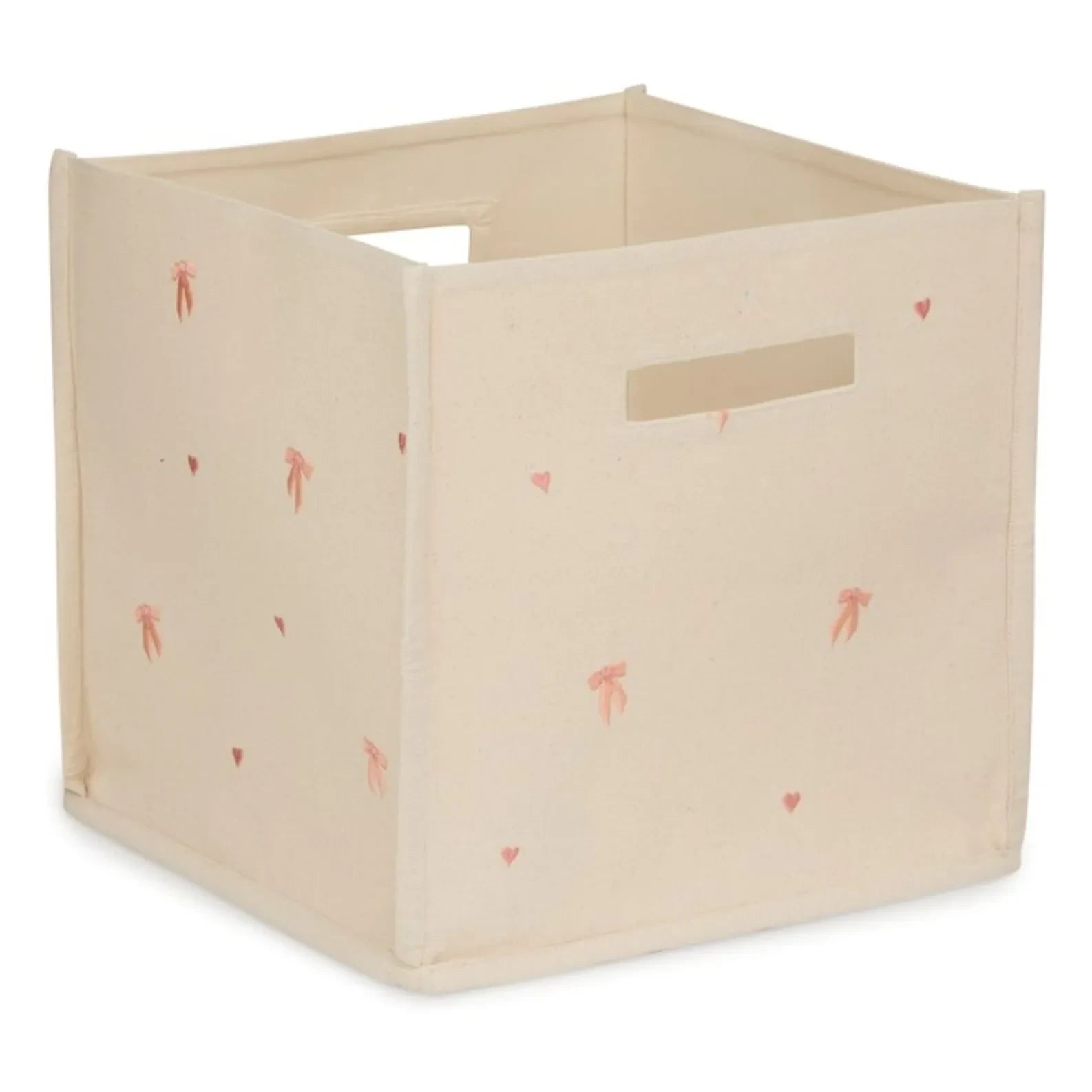 Cam Cam - Bows storage basket | Beige