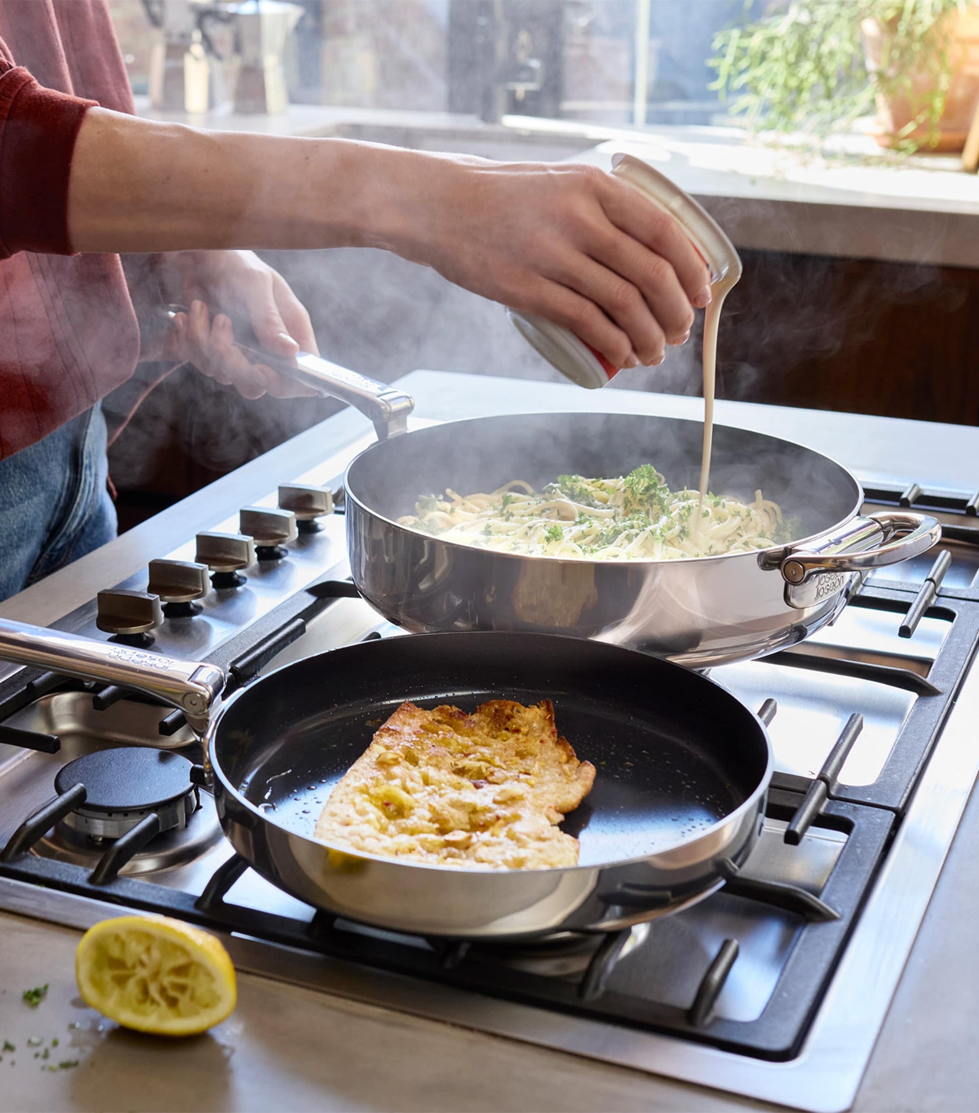 Space Non-Stick Folding-Handle Frying Pan (28cm)