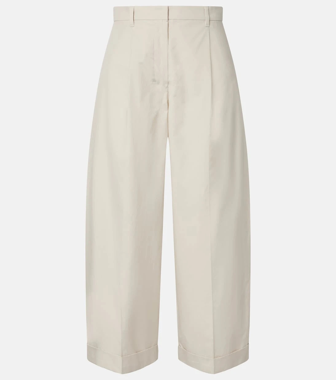 'S Max Mara - Danza cotton wide-leg pants