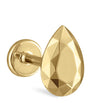 Maria Tash Faceted Pear Threaded Stud Earring (6.5mm)