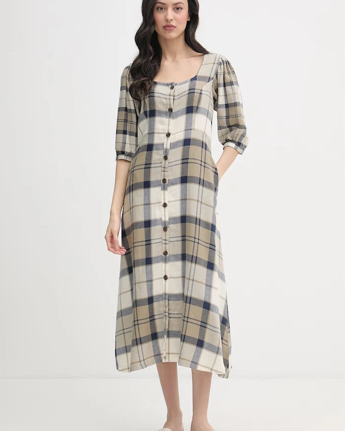 Barbour ketenli elbisə Ballina