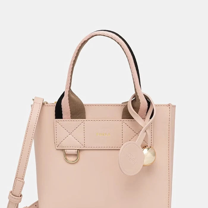 Furla deri kadın crossbody çanta Divide It Mini Tote