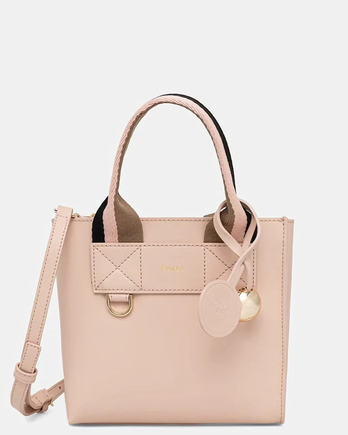 Furla deri kadın crossbody çanta Divide It Mini Tote