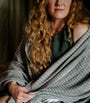Araminta Campbell Alpaca-Blend Willow Throw (150cm x 230cm)