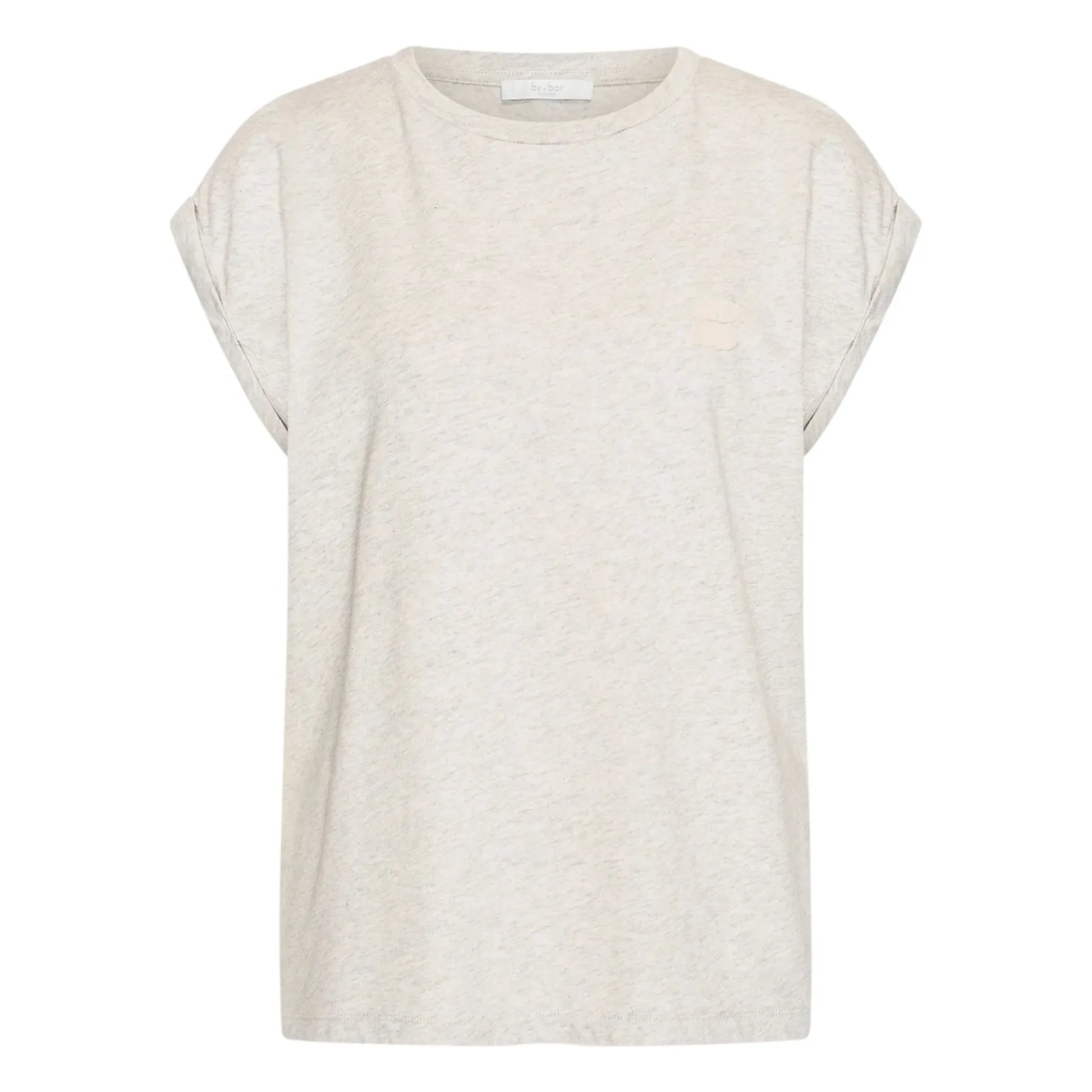 By Bar - Tobi Flame Cotton T-shirt | Grey