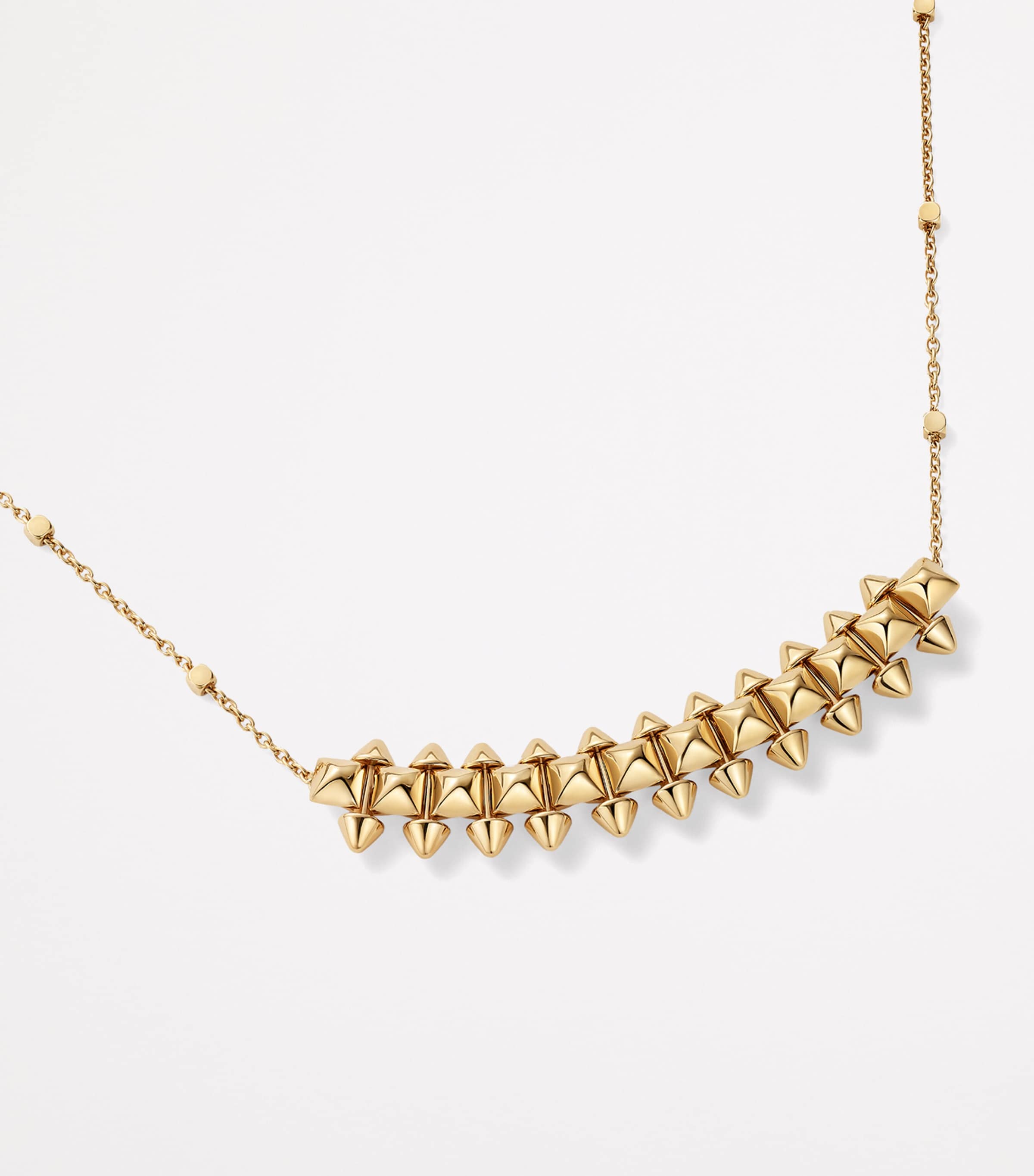Medium Yellow Gold Clash de Cartier Necklace