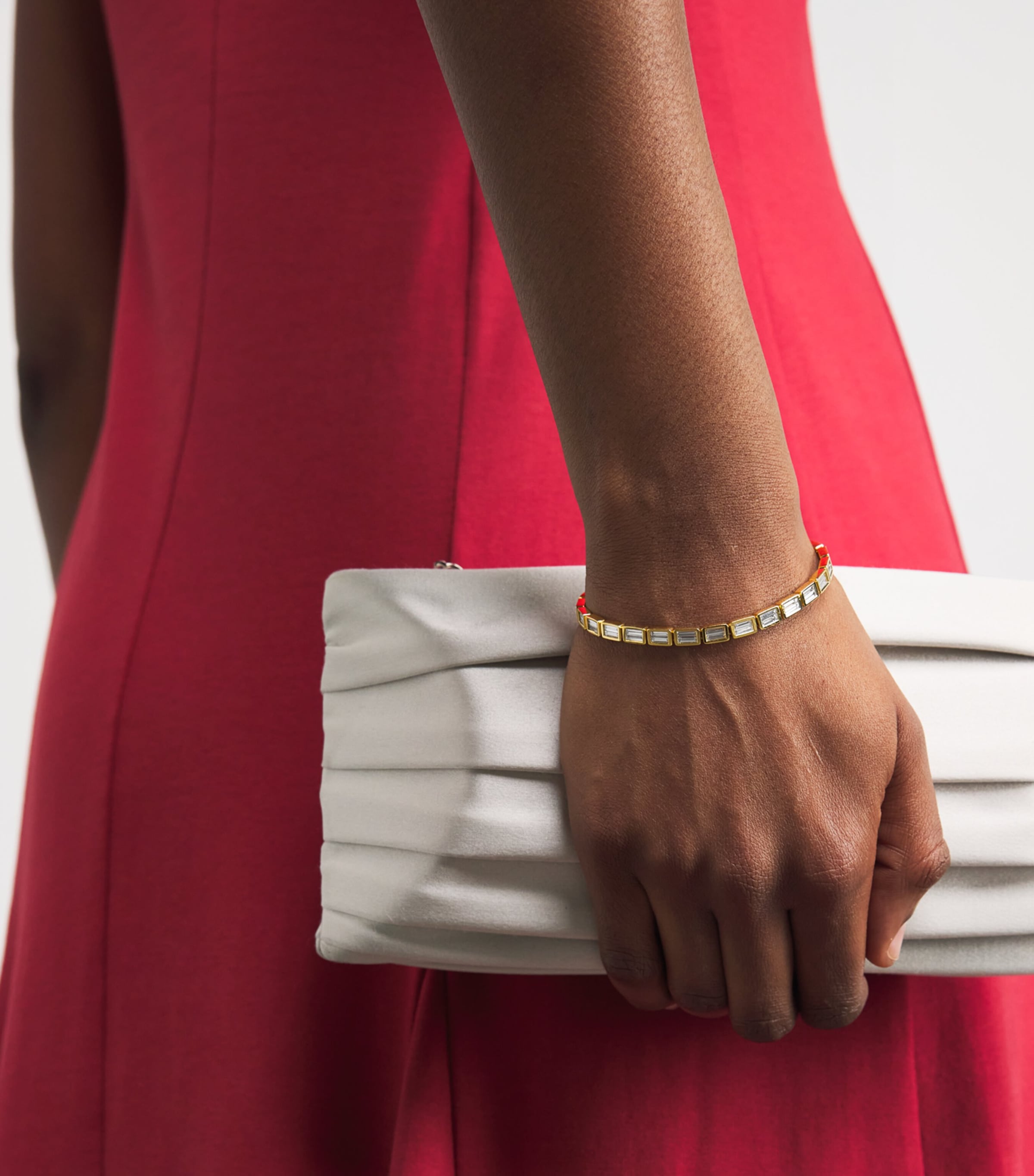 Yellow Gold and Diamond Bunny Bracelet