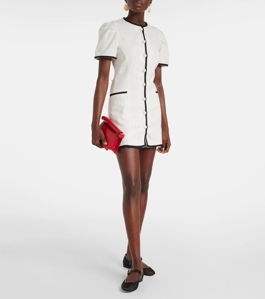 Faithfull - Jane linen minidress