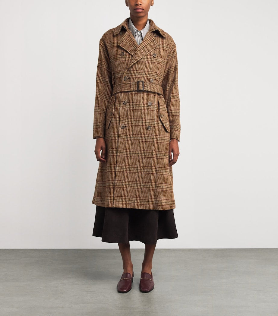 Polo Ralph Lauren Multi Wool Check Car Coat