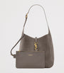 Saint Laurent Grey Small Le 5 à 7 Shoulder Bag