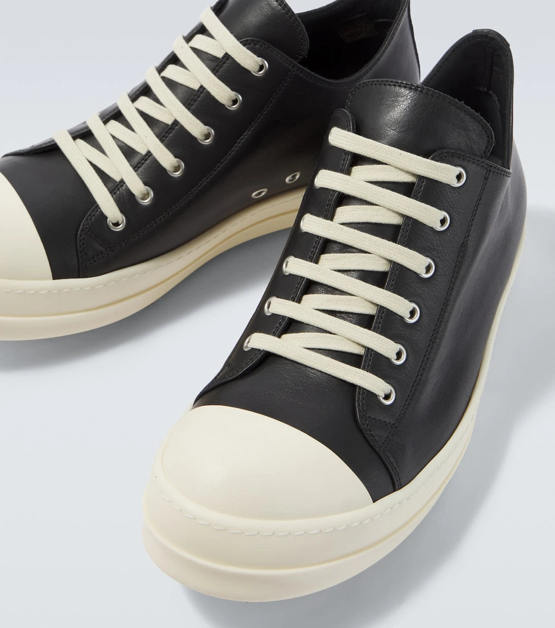 Rick Owens - Leather sneakers