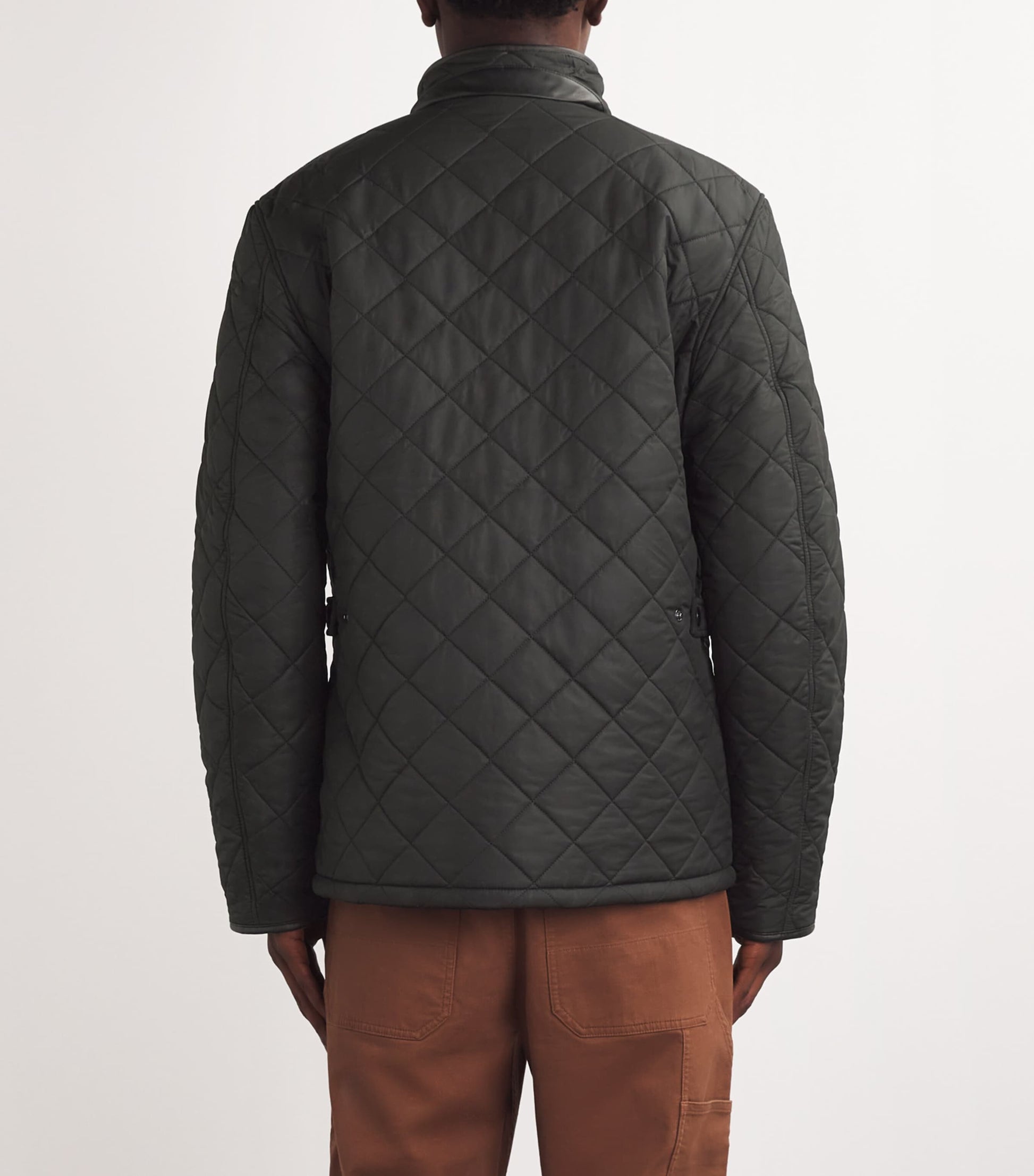 Barbour Black Quilted Powell Jacket