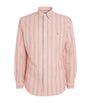 Cotton Stripe Oxford Shirt
