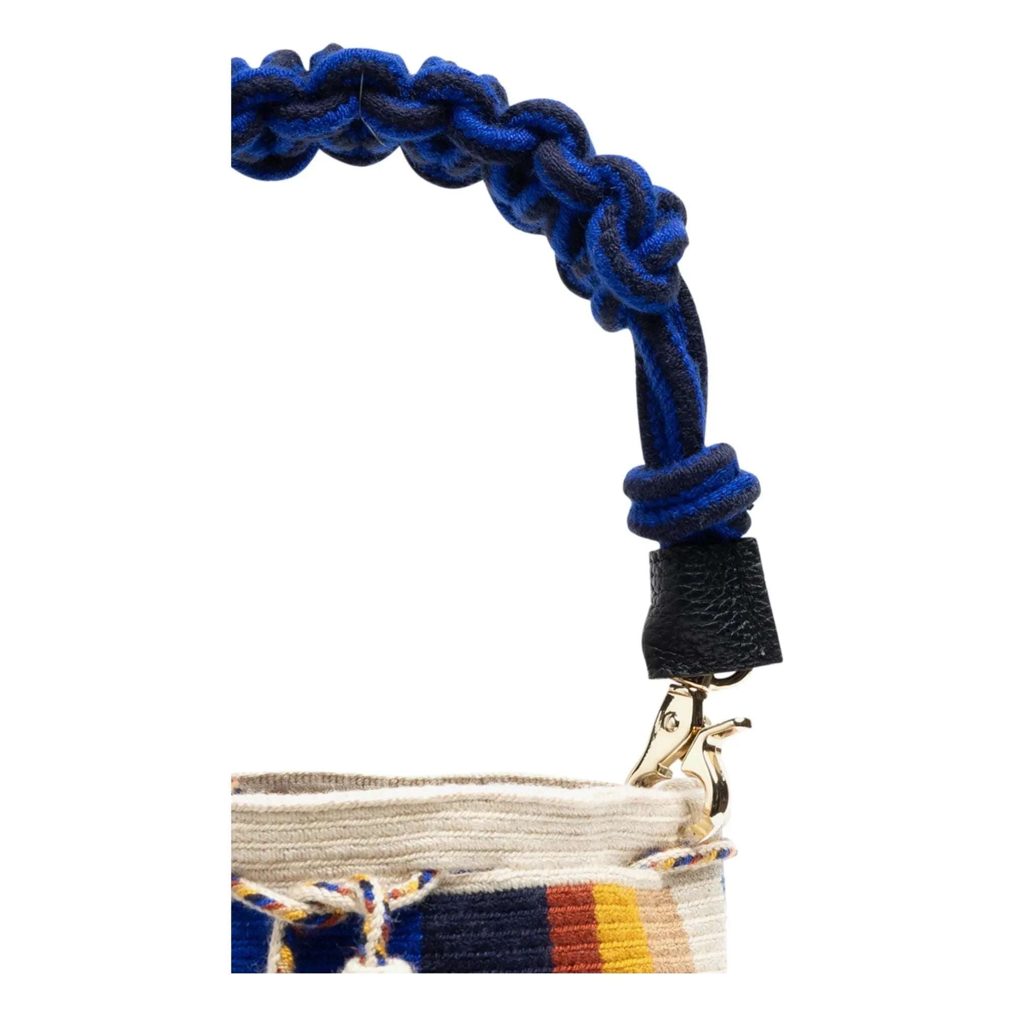Guanabana - Crossbody Bag Macramé Medium Balance | Dark Blue