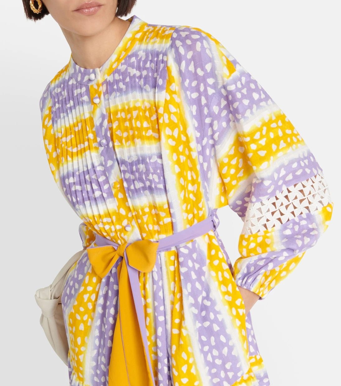 Diane von Furstenberg - Embroidered cotton maxi dress