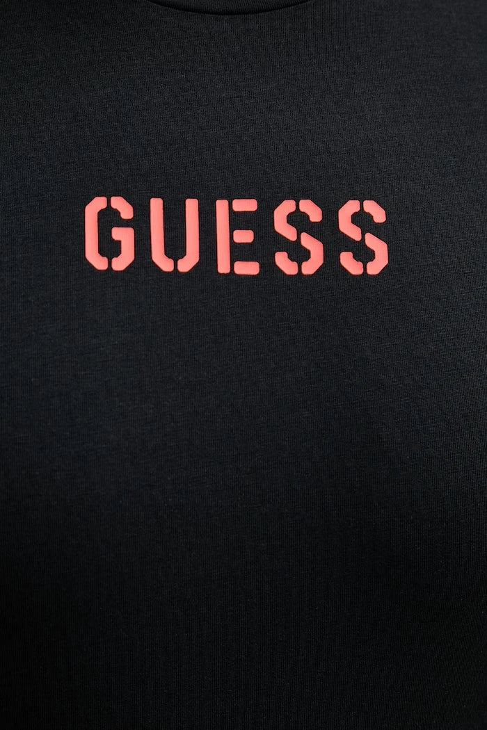 Guess erkek pamuklu elastanlı tişört EVAN