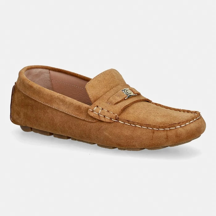 Велурени мокасини Pollini