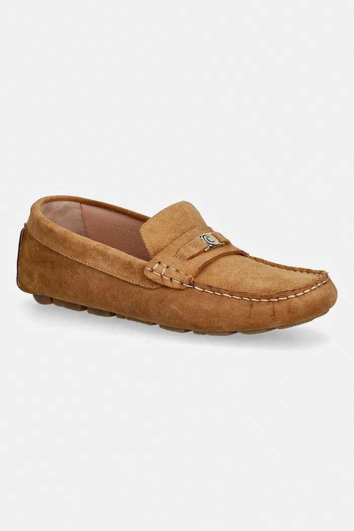 Велурени мокасини Pollini