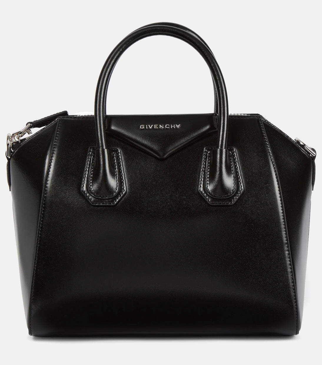 Givenchy - حقيبة توت Antigona الصغيرة من الجلد