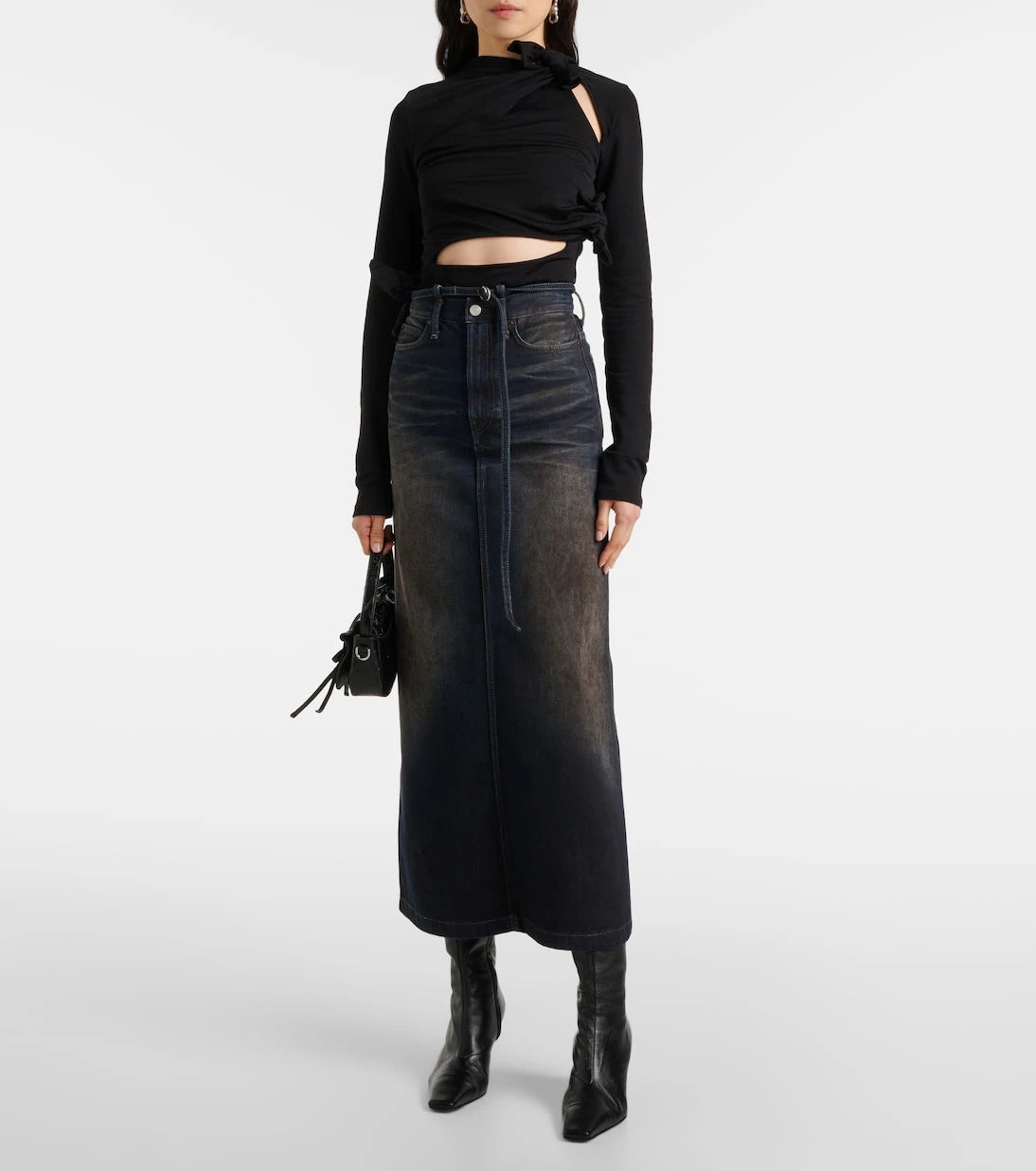 Acne Studios - Cutout jersey top