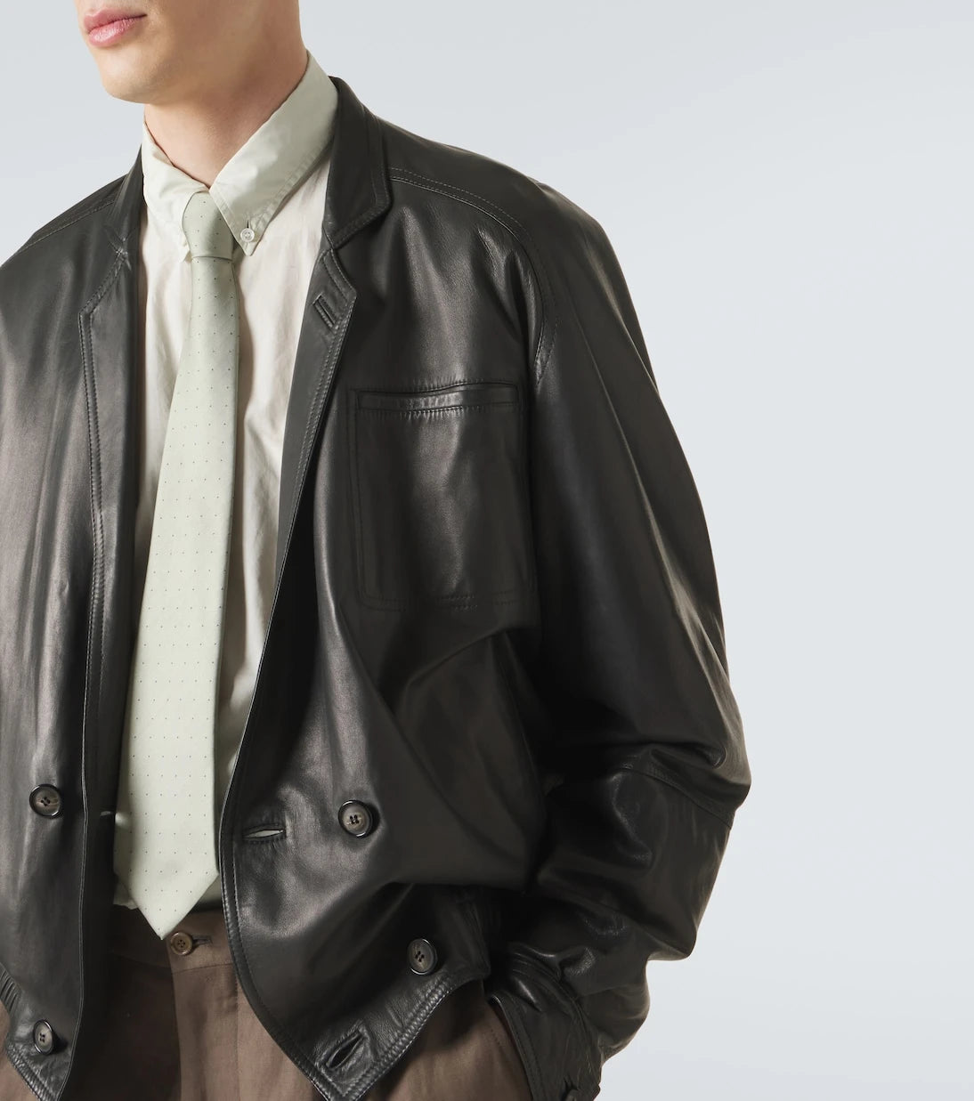 Giorgio Armani - Archivio cotton shirt