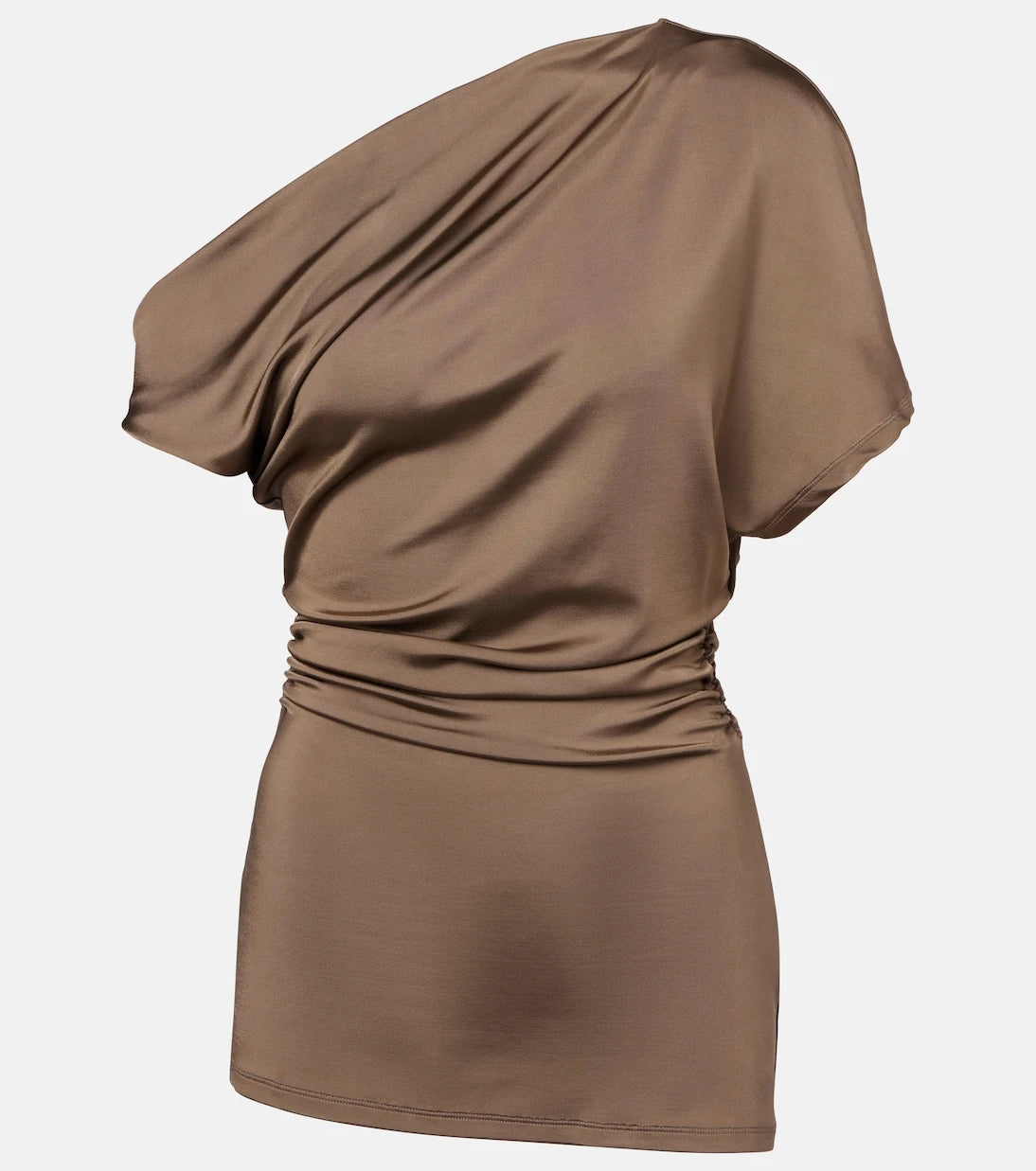 Tove - Edel ruched draped jersey top
