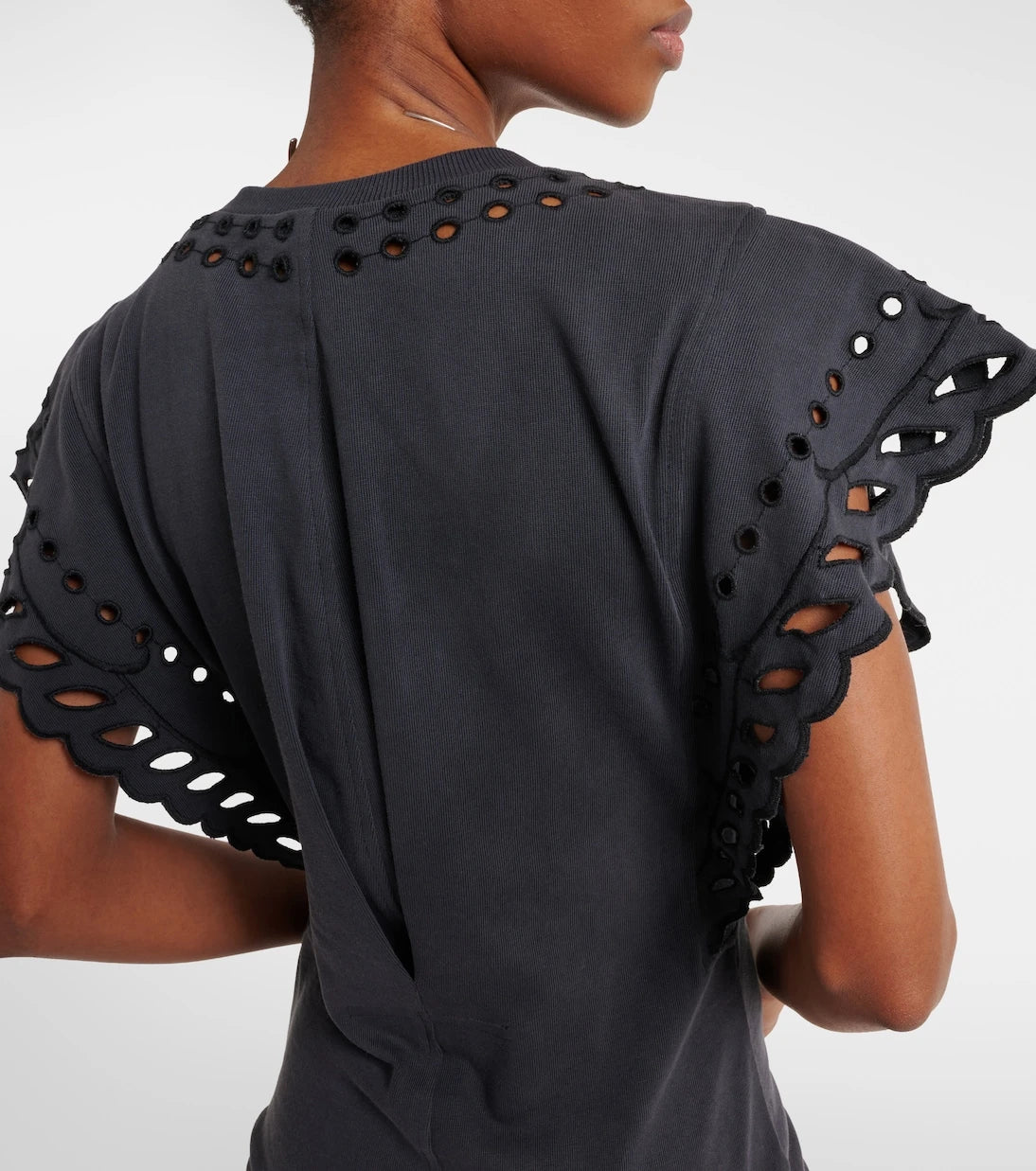 Marant Etoile - Orlane embroidered cotton minidress