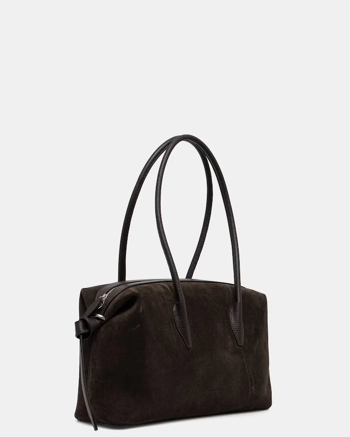 Yuzefi чанта tote дамска от велур BRIOCHE DUFFLE