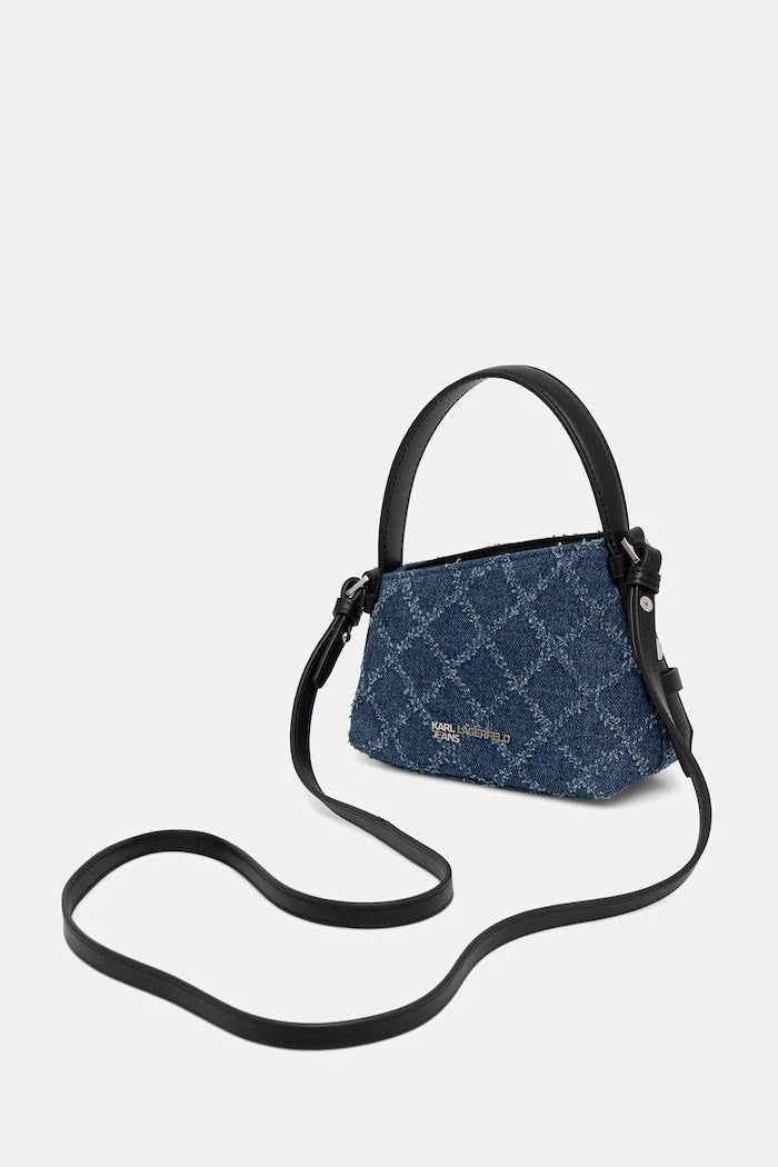Karl Lagerfeld Jeans чанта crossbody дамска от деним