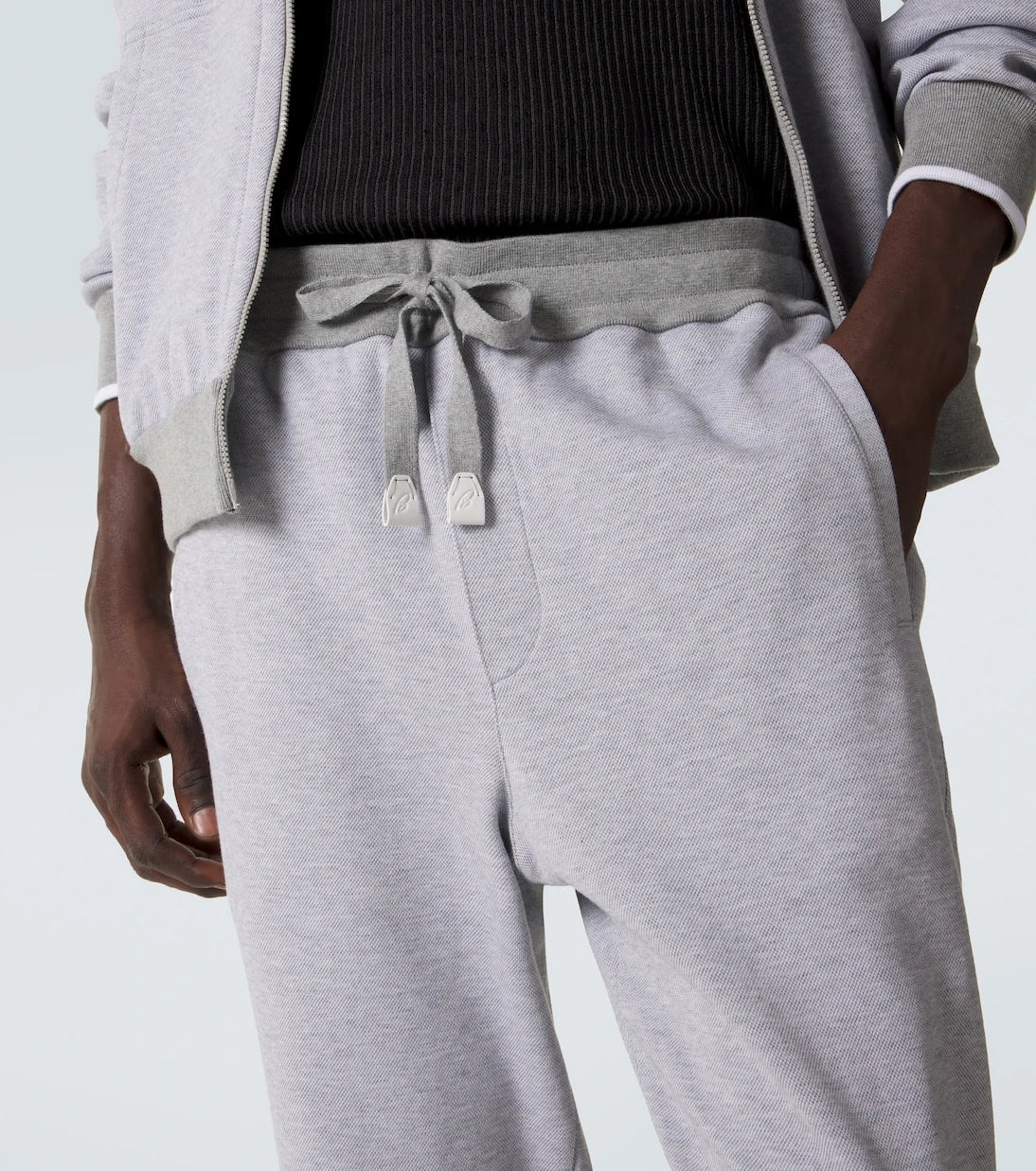 Brioni - Cotton-blend jersey sweatpants