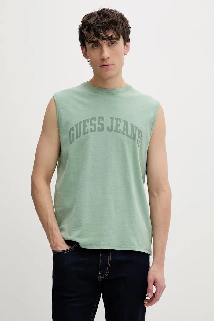 Памучна тениска Guess Jeans