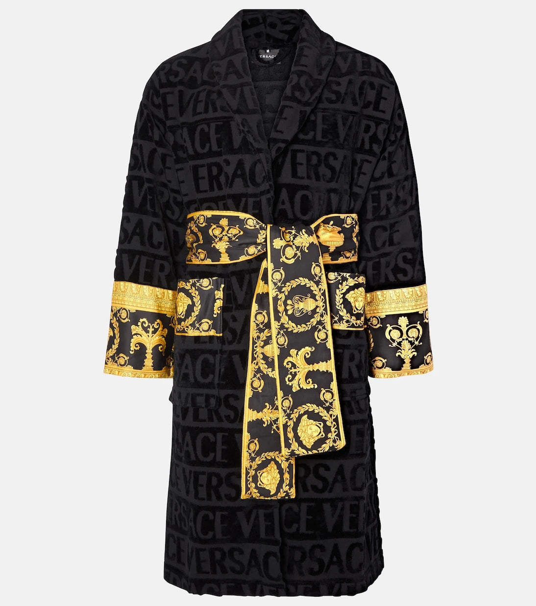Versace Home - Barocco cotton bathrobe