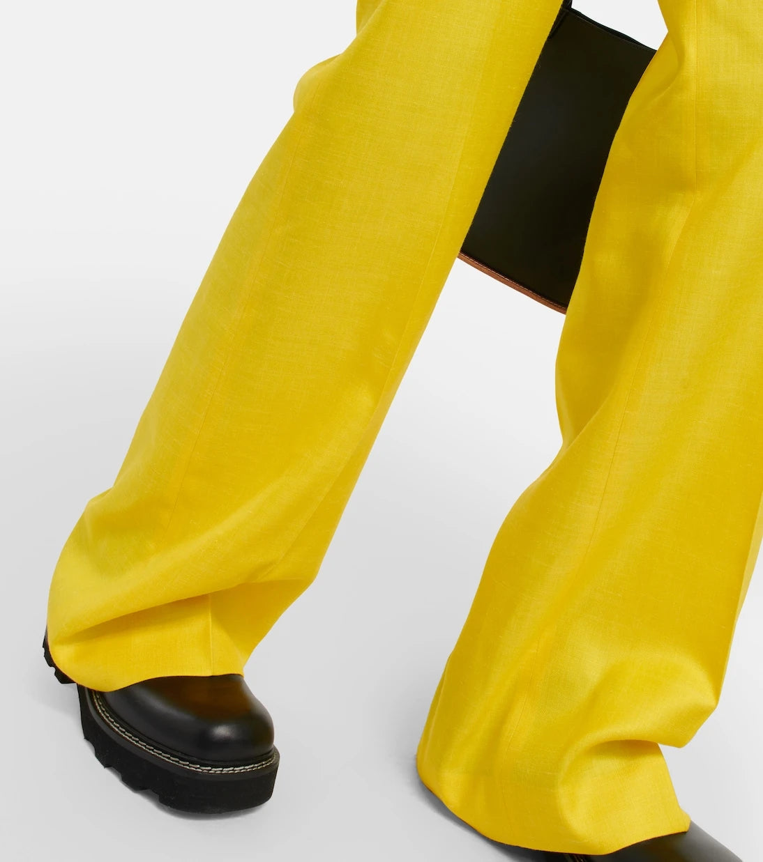 Gabriela Hearst - Straight wool, silk and linen pants