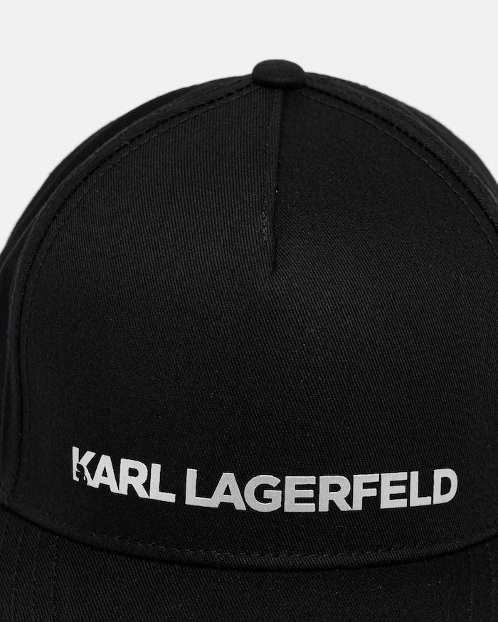 Karl Lagerfeld Pamuklu Vizörlü Şapka