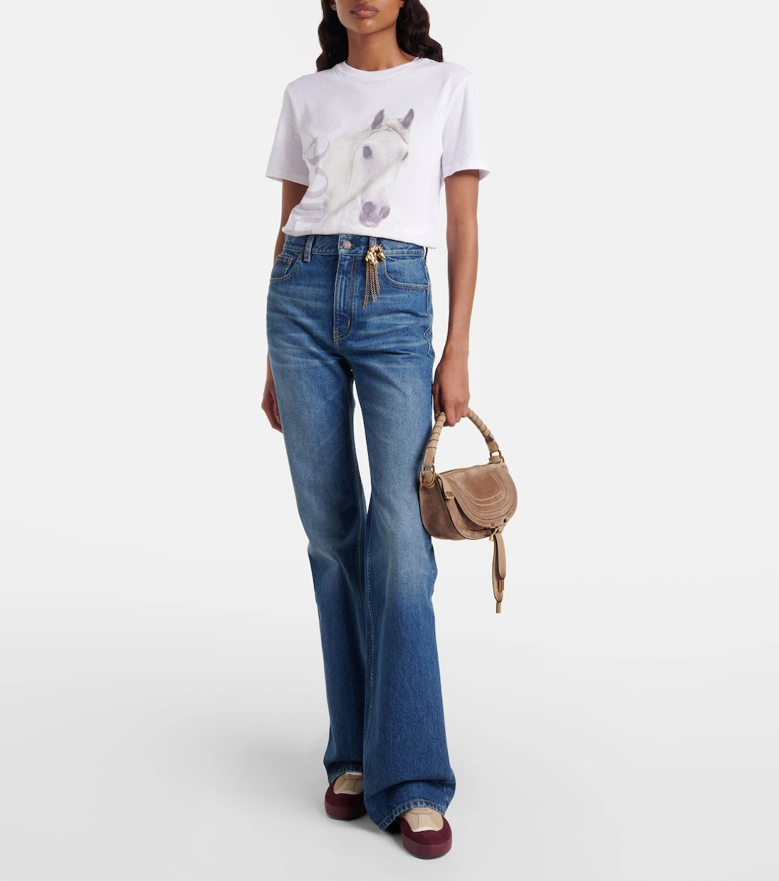 Chloé - Marcie Mini suede shoulder bag