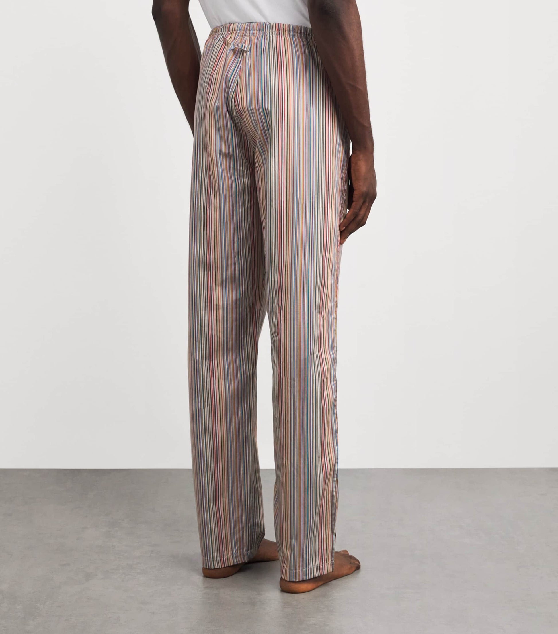 Cotton Signature Stripe Pyjama Trousers