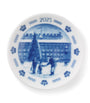 Royal Copenhagen Blue Collectibles Christmas Plaquette 2025 (8.5cm)