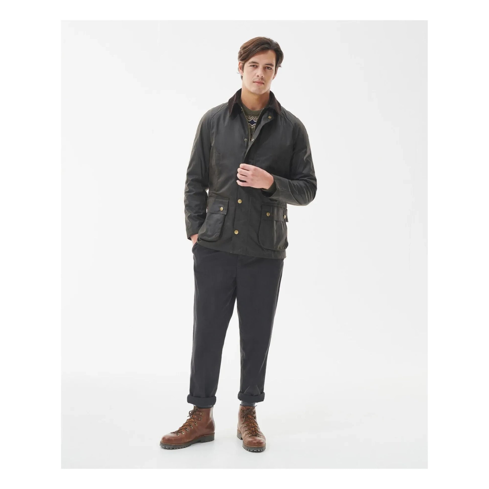 Barbour - Ashby Wax jacket | Olive green