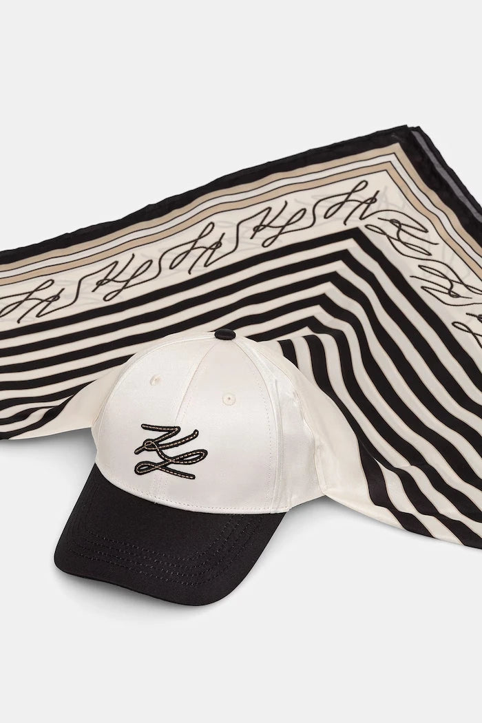 Karl Lagerfeld Шапка с козирка дамска K/AUTOGRAPH
