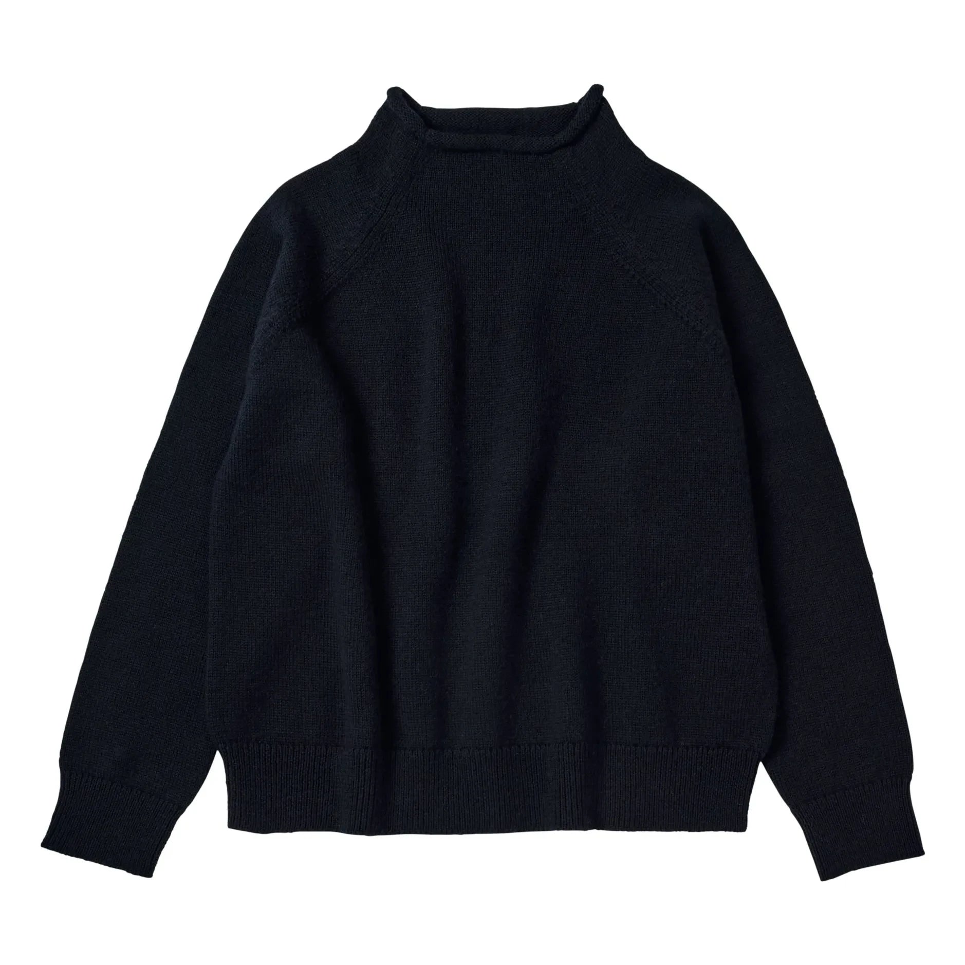 FUB - Merino Wool Sweater - Women's Collection | Navy blue