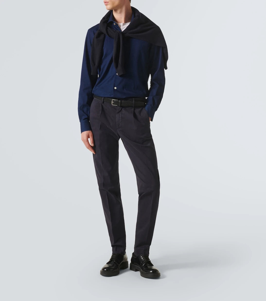 Slowear - Pleated cotton tapered pants