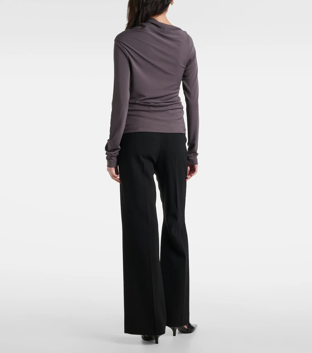Toteme - Draped jersey top