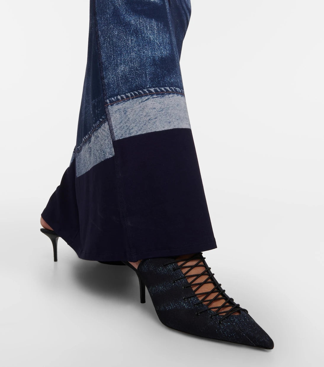 Jimmy Choo - حذاء كعب عالٍ "x Jean Paul Gaultier Corset slingback"