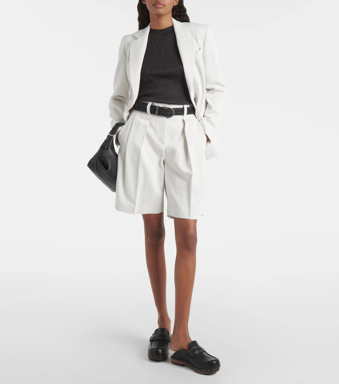 Brunello Cucinelli - Cashmere and silk-blend tank top