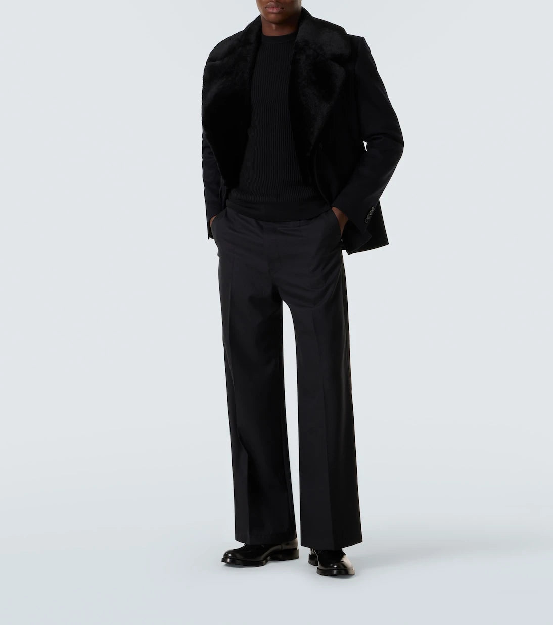 Dolce&Gabbana - توب من صوف بكر
